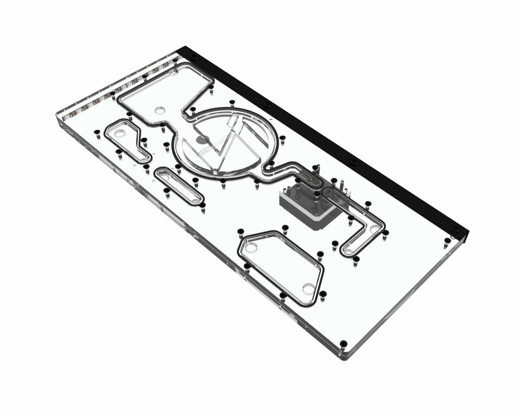 Bykski RGV-LAN-O11EVOXL-LI-P (5V A-RGB & PMD3COV), Black