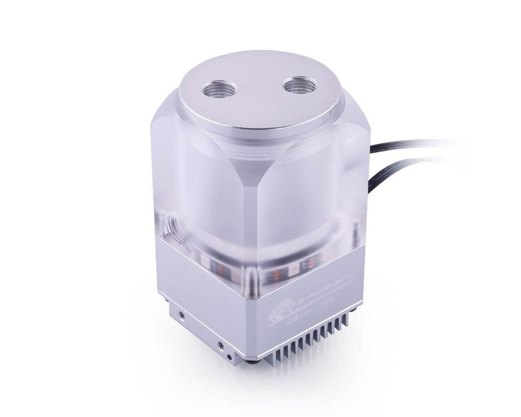 Bykski B-TANK-DDC-MI (5V A-RGB), Silver