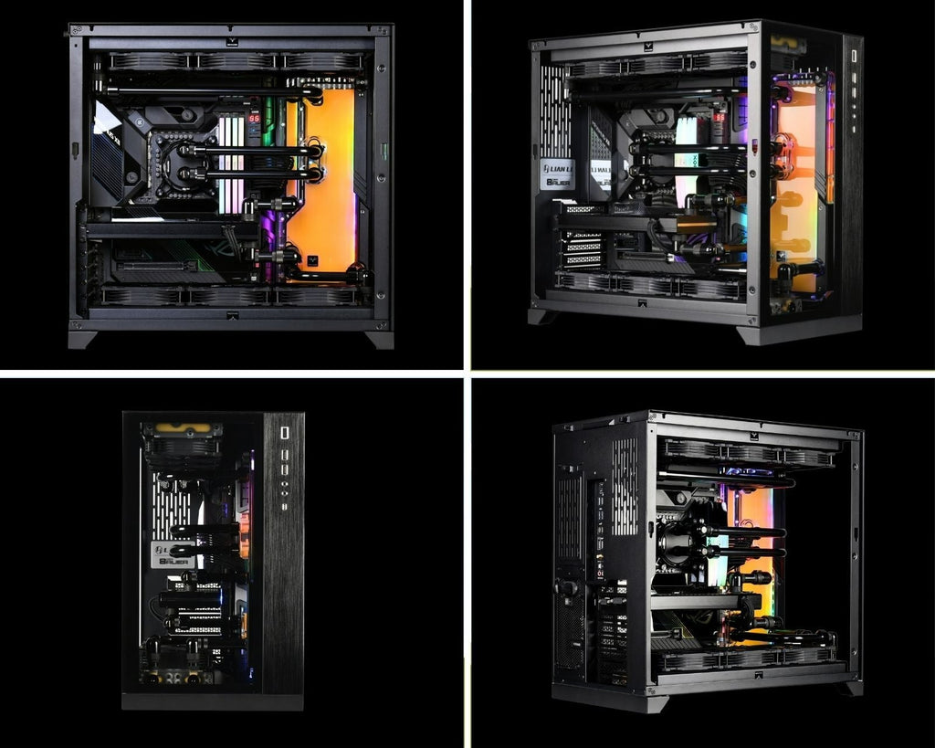 Granzon GC-LAN-O11-D360, Transparent (5V A-RGB & GFM III), Black