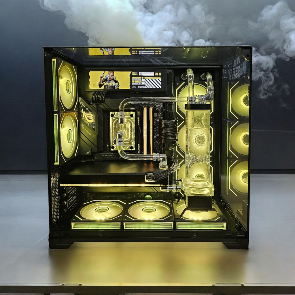 Custom High-End Gaming PC | AMD Ryzen 7 7800X3D | RTX 5070 Ti 16GB | 32GB DDR5 | 2TB NVMe Gen4 | Lian Li O11 Vision Compact