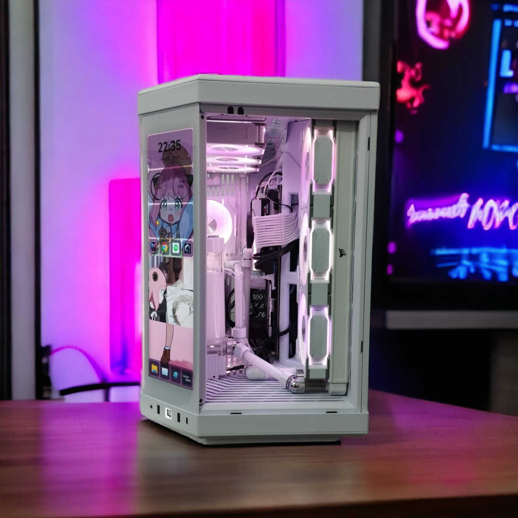 Custom High-End Gaming PC | AMD Ryzen 7 7800X3D | RTX 5070 Ti OC 16GB | 32GB DDR5 | 1TB NVMe Gen4 + 4TB HDD | HYTE Y70