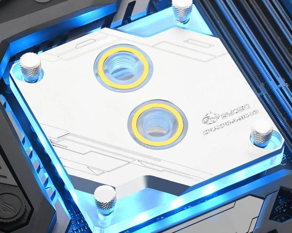 Bykski CPU-XPR-A-MC-V3 CPU (5V A-RGB), Silver
